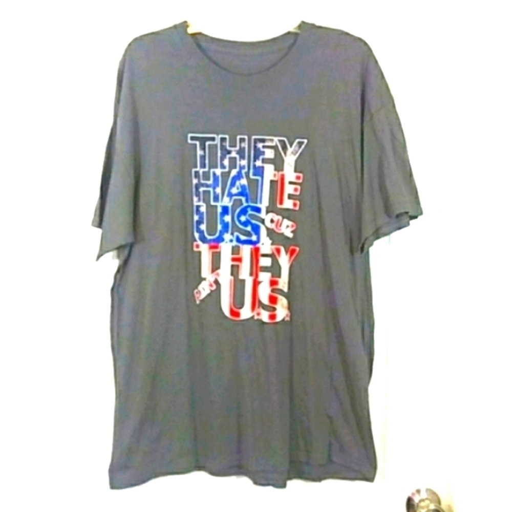 Mens  Flag T Shirt